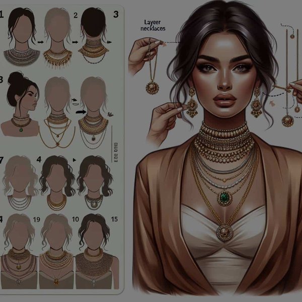 Comment porter des superpositions de colliers sans créer un effet trop chargé ?