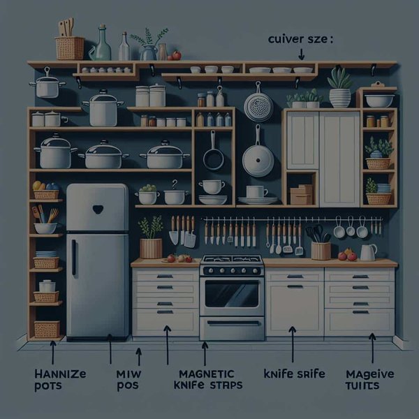 Quelles astuces pour maximiser l'espace de stockage dans une petite cuisine ?